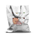 Bubu Panda Dudu Canvas Tote Bag for Women & Men
